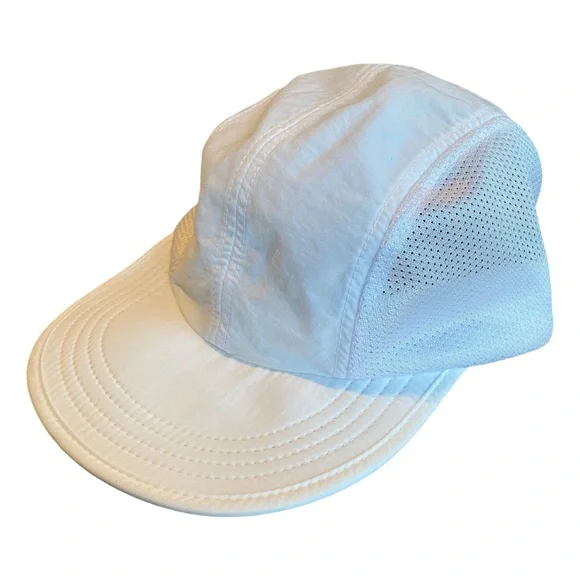 REI Accessories Rei Coolmax Running Hat White S M Vented Trail